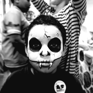 Boys Skull Facepaint